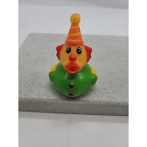 Rubber Duck Clown  Ducky Car Home Office Cute Ornament Jeep 2"